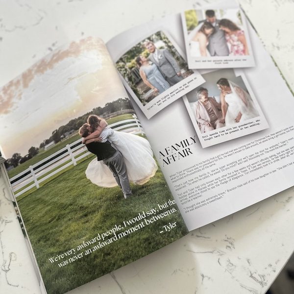 Preserved in Print Kansas City Wedding Magazine Pictures