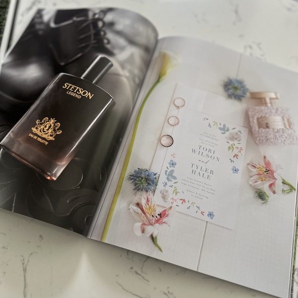 Preserved in Print Kansas City Wedding Magazine Scents