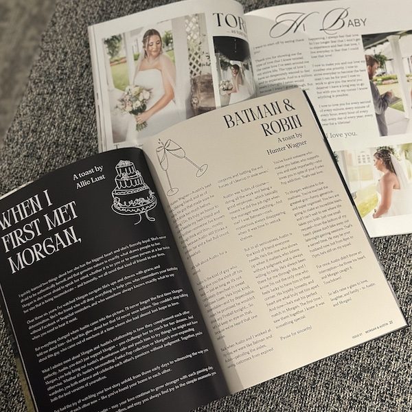 Preserved in Print Kansas City Wedding Magazine Toast Recap