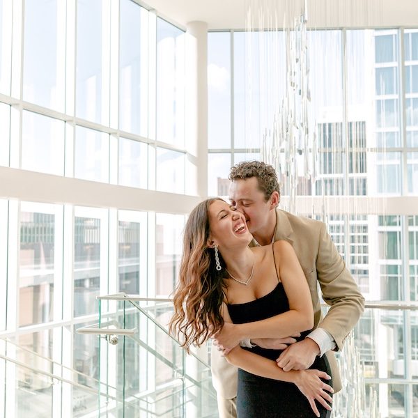 Sheree Nicole Photography WedKC Kansas City Wedding Photographer Indoor Engagement