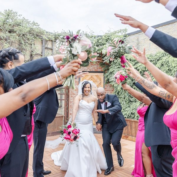 Sheree Nicole Photography WedKC Kansas City Wedding Photographer Introduction Tunnel