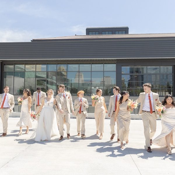 Sheree Nicole Photography WedKC Kansas City Wedding Photographer Tan Bridal Party