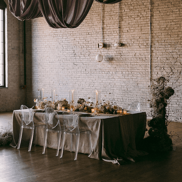 The Bardot Kansas City Wedding Venue WedKC Head Table