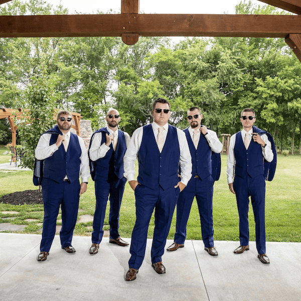 The English Barn Kansas City Wedding Venue WedKC Groomsmen