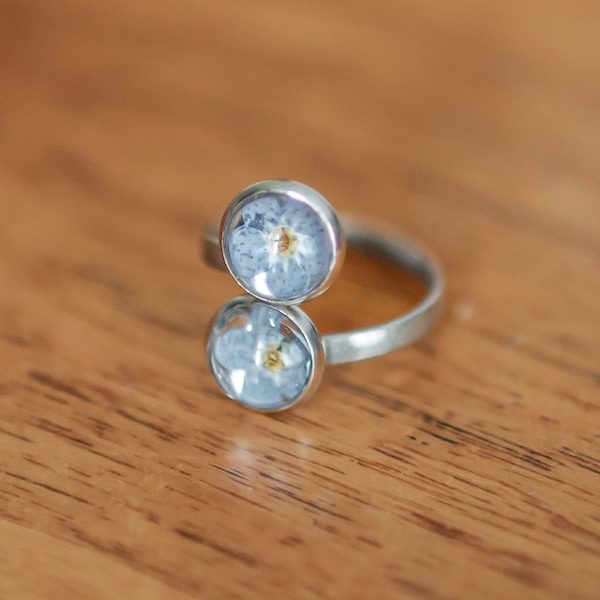 The Garden Gallery KC Wedding Kansas City WedKC Floral Preservation Double Ring