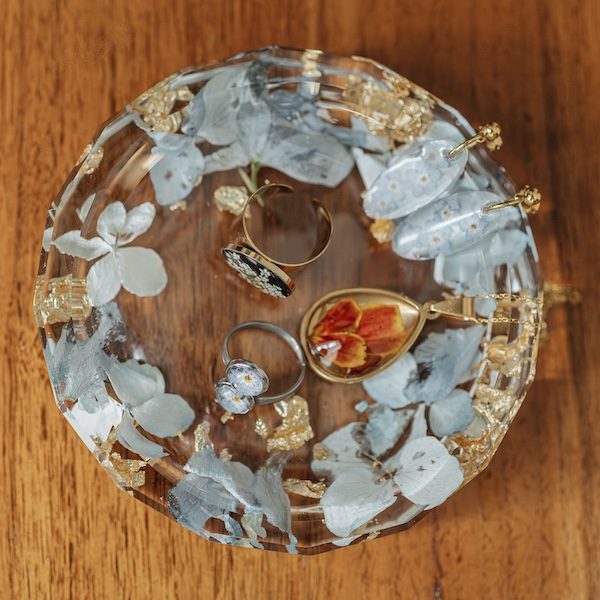 The Garden Gallery KC Wedding Kansas City WedKC Floral Preservation Jewelry Dish