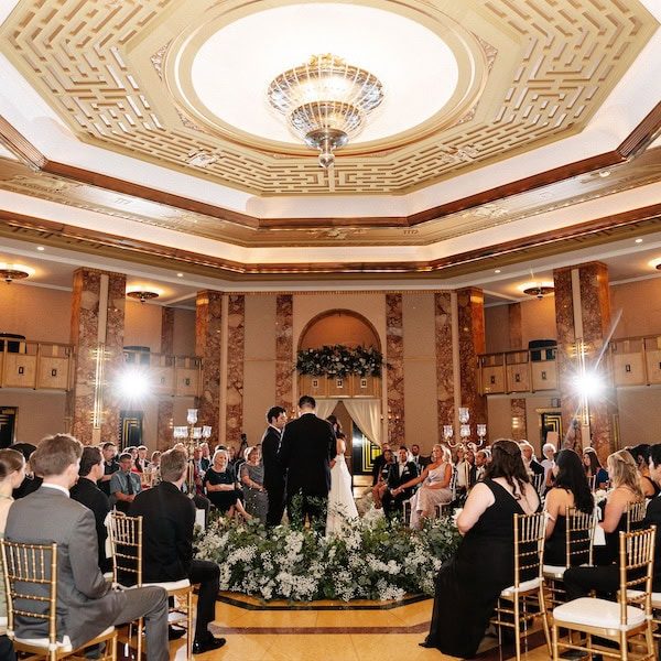The Little Theatre at The Kansas City Convention Center Wedding WedKC Ceremony
