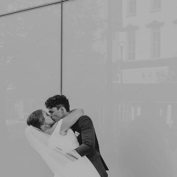 Timshel Studios Kansas City Wedding Photography WedKC Bride Groom Kiss