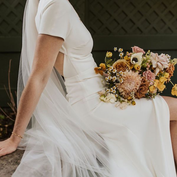 Timshel Studios Kansas City Wedding Photography WedKC Dress Bouquet