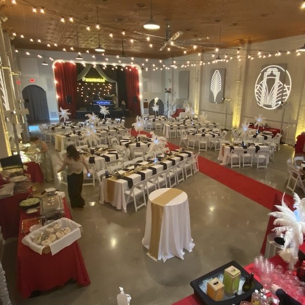 Vox Theatre Kansas City WedKC Wedding Venue Setup