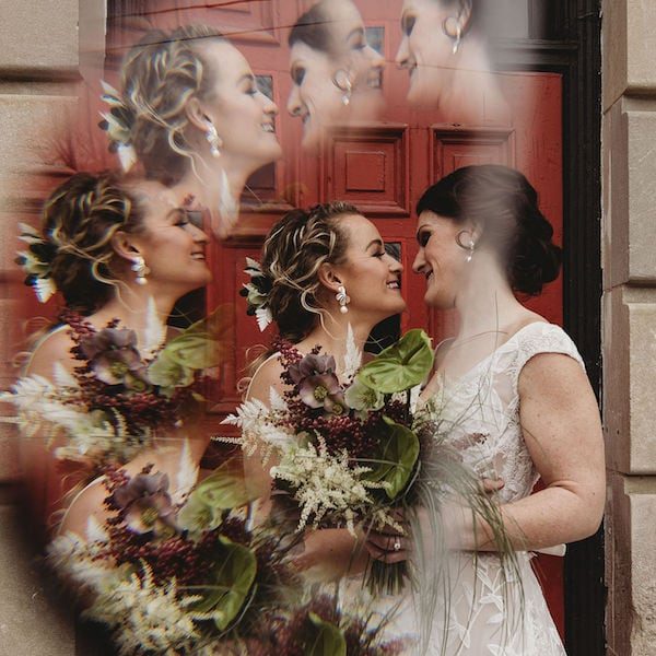 Wild Fyre Co Wedding Photography Kansas City Wedkc Bride Love is Love Smile