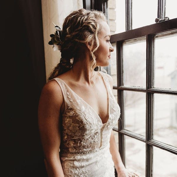 Wild Fyre Co Wedding Photography Kansas City Wedkc Bride Window
