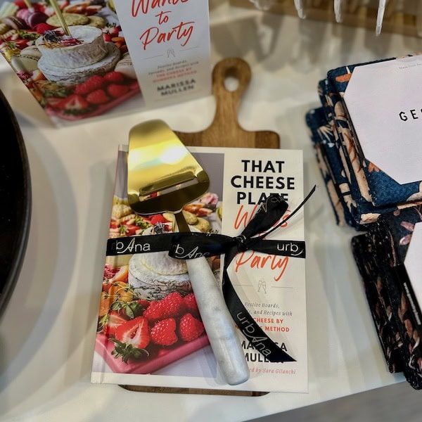 urbAna Kansas City Wedding Registry Cheese Plate Cookbook